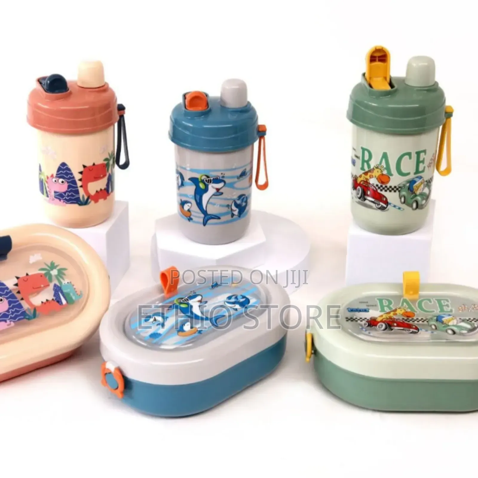 Lunch Box and Bottle Set