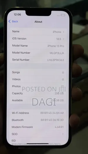New Apple iPhone 13 Pro 256 GB