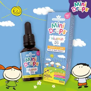 Natures Aid Vitamin D3 Mini Drops for Infants and Children