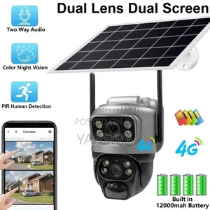 V380 Solar Security Camera