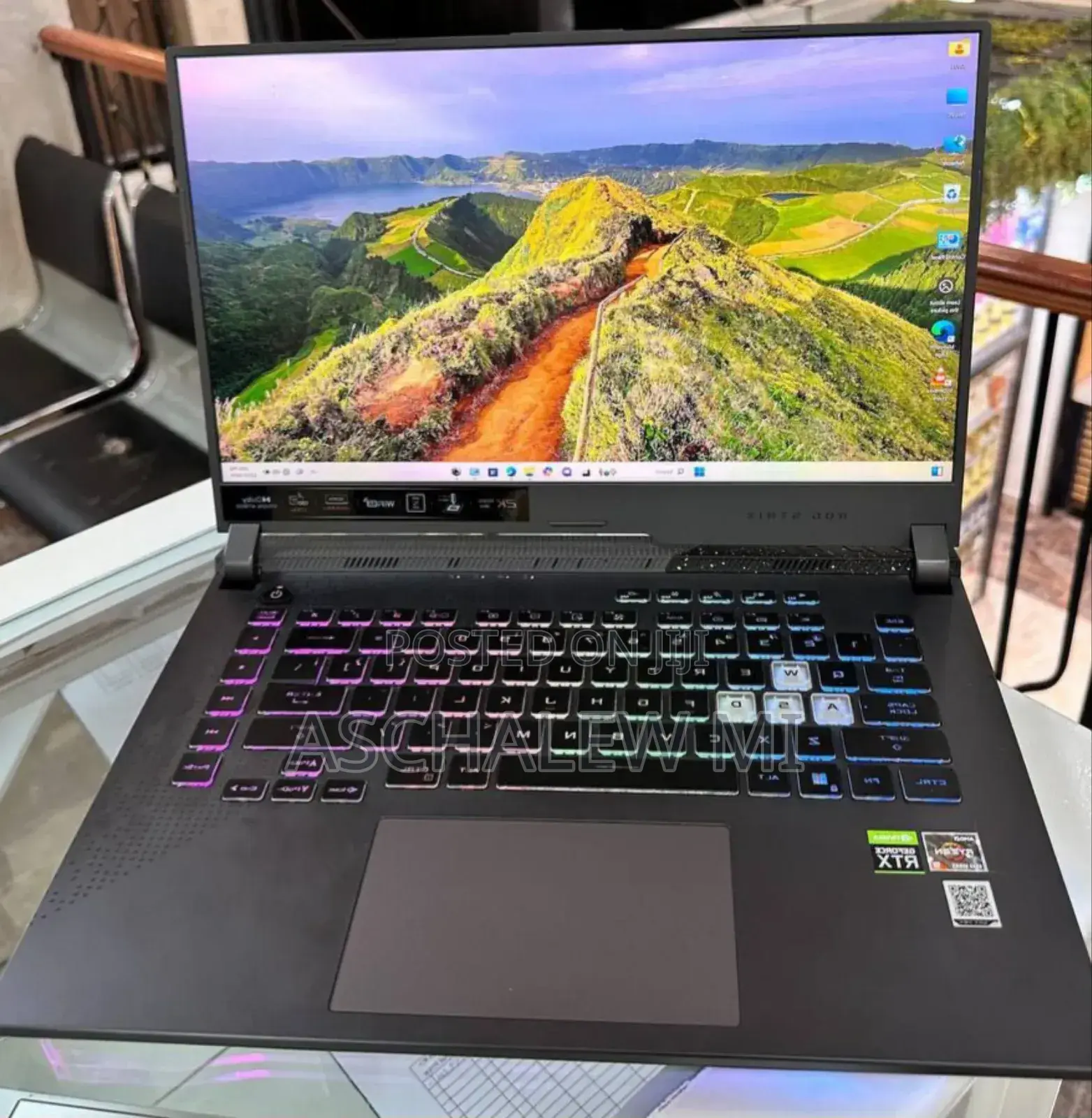 New Laptop Asus ROG Strix G15 16GB AMD Ryzen 9 SSD 512GB