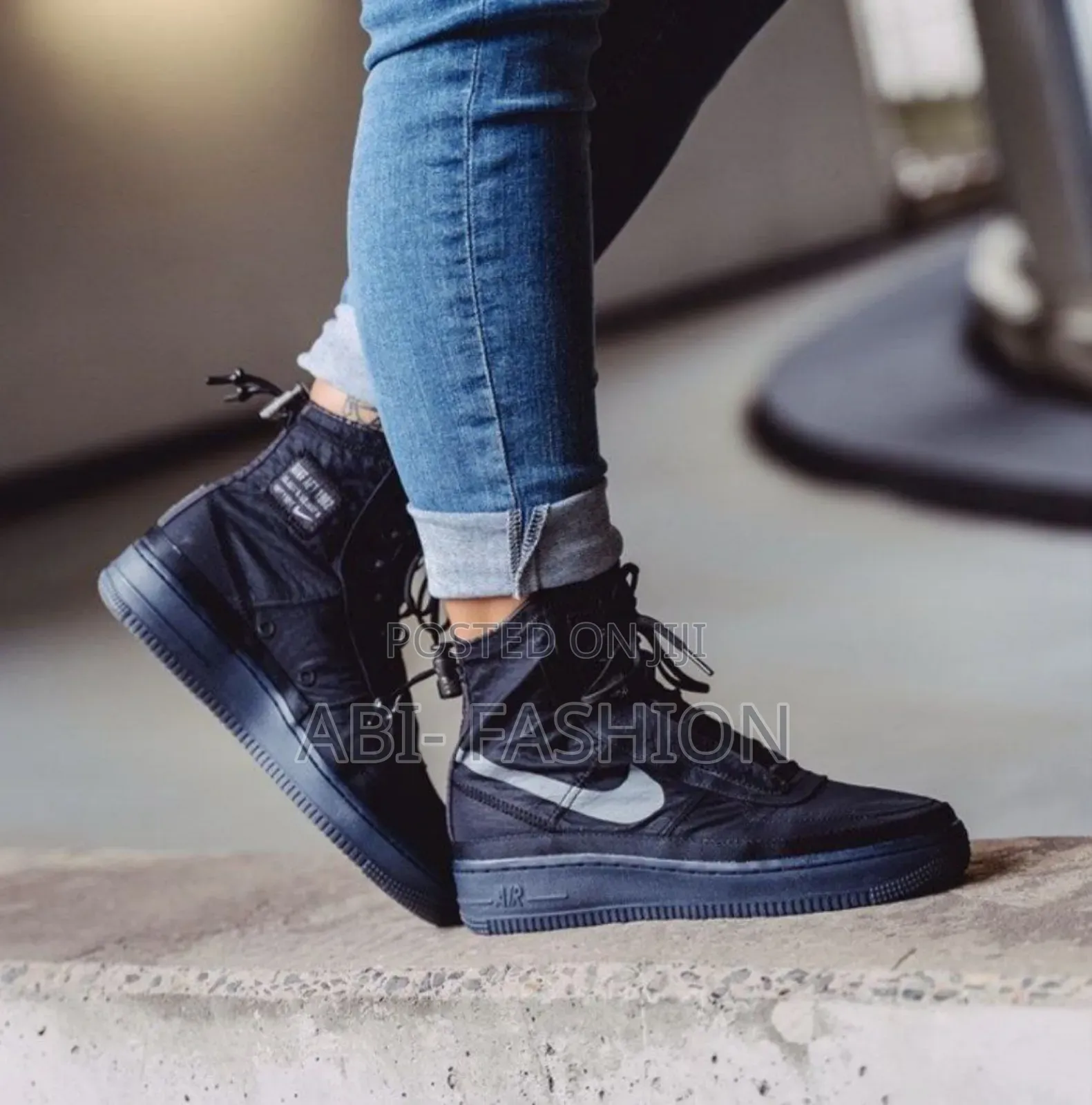 Nike Shell Black Boots
