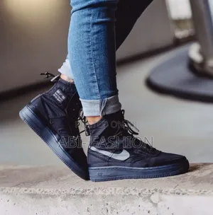 Nike Shell Black Boots
