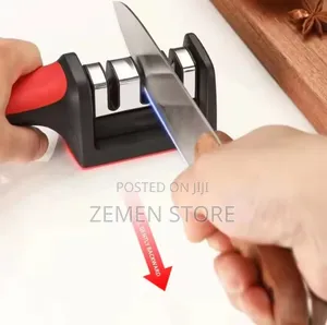 Professional 3-stage Manual Knife Sharpener