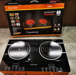 Silver Crest Double Burner Electric Ceramic Stove Sc-7038 – 3500w