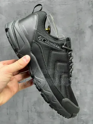 New Arrival Black Colombia Water Proof Fashion Shoes