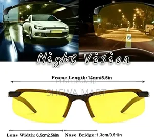 Driving Night Vision Glasses For Men Women Drivers Glasses Semi Rimles