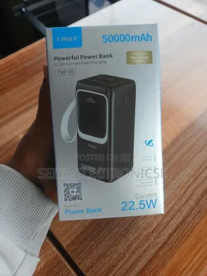 T- Max Power Bank Capacity 50,000 Mah Fast-Charging