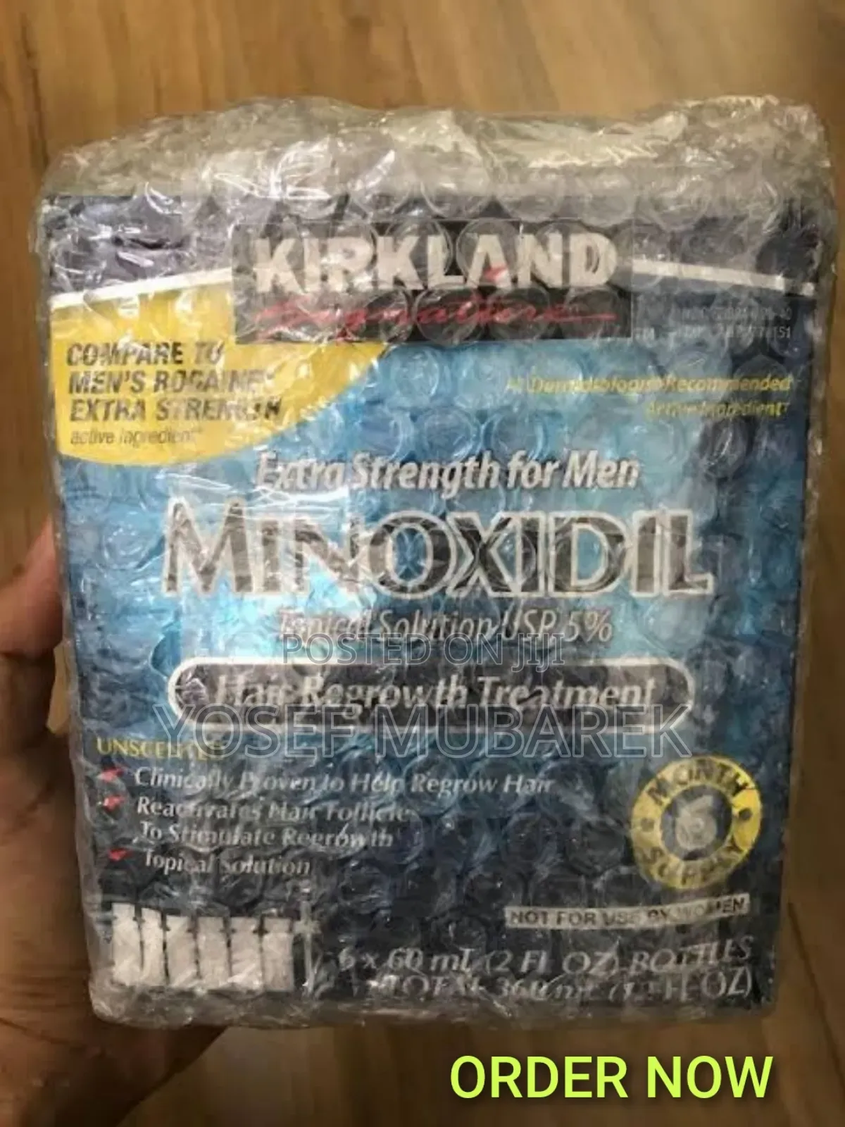 አስመሳይ (Fake) ምርቶችን ተጠንቀቁ Orginal Minoxidil