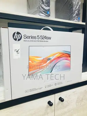 Hp Monitor 24”Inch White Monitor