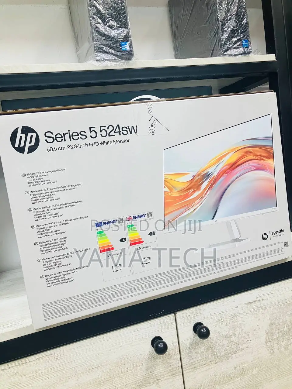 Hp Monitor 24”Inch White Monitor
