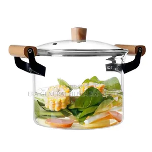 Heat Resistant Glass Pot