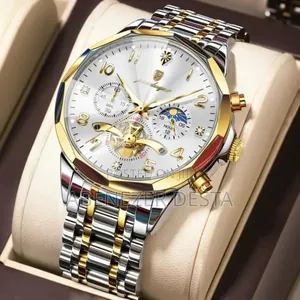 Poedagar 938 Diamond Mirror Chronograph,