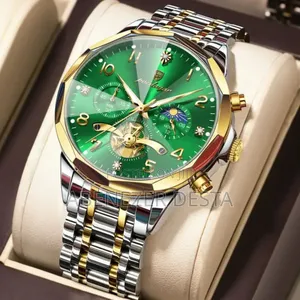 Poedagar 938 Diamond Mirror Chronograph,