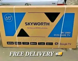 Sky Worth 65" Uhd Google Tv New 2025 Free Delivery