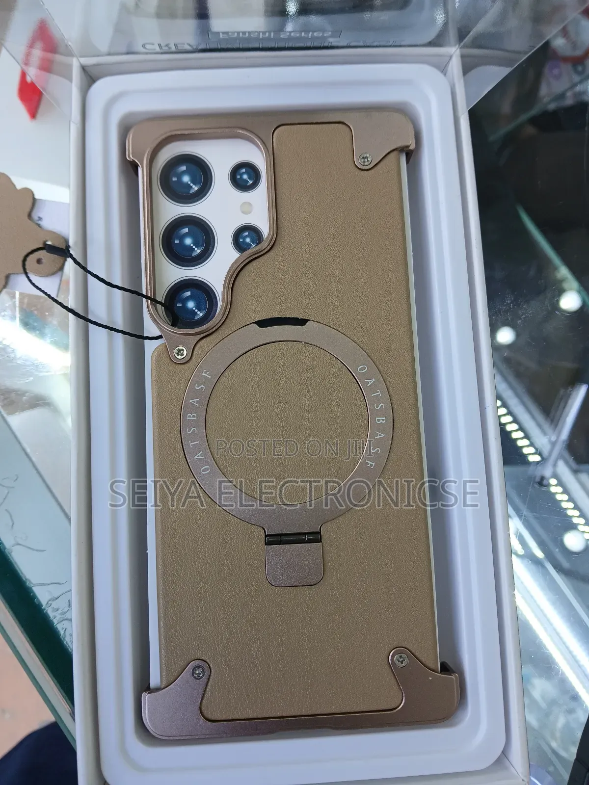 Samsung Ultra 25 Mobile Phone Case Pure Leather