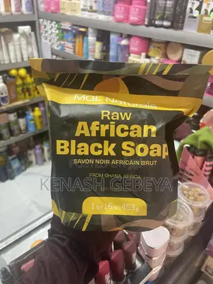 Raw African Black Soap