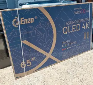 ◆Enzo 65" Qled Webos Smart Tv New 2025 Model 10_years Warranty