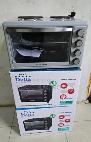 Delta Mini Oven – Fan, Timer, Grill ,2 Hotplates 2 Patra!