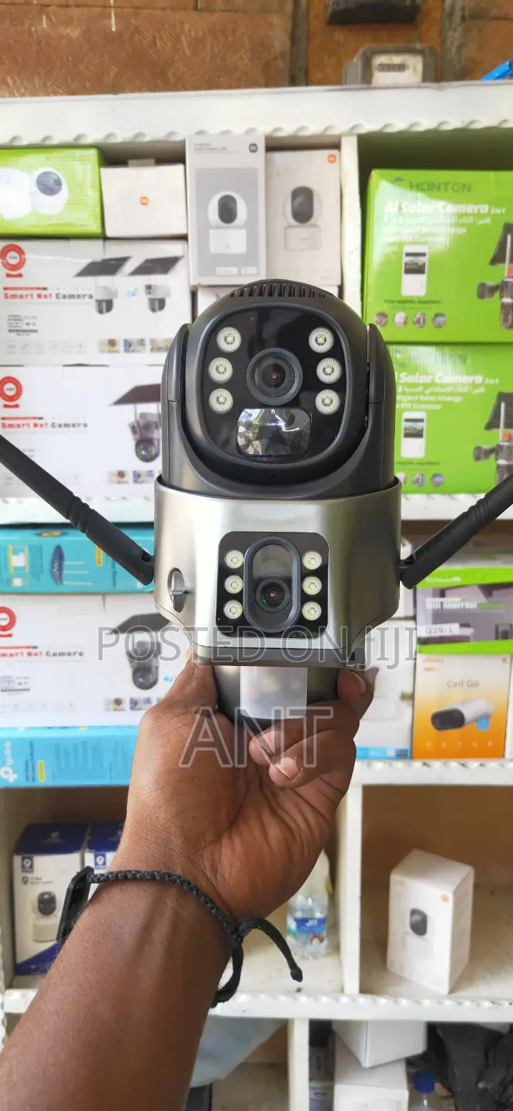 8mp 5g Ultra Hd Solar Dual Lense CCTV Camera