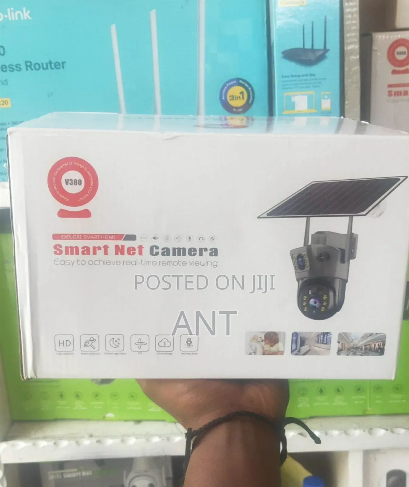 8mp 5g Ultra Hd Solar Dual Lense CCTV Camera