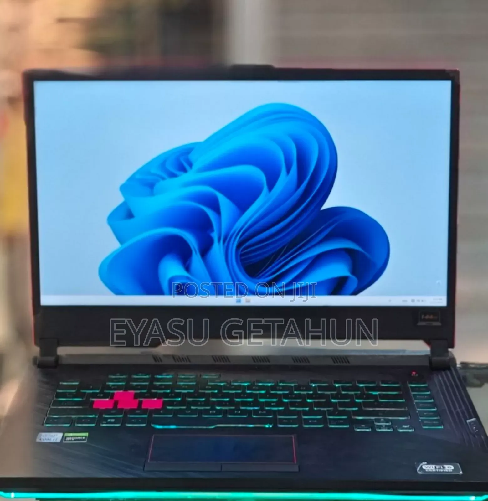 New Laptop Asus ROG Strix G15 G512 32GB Intel Core I7 SSD 512GB