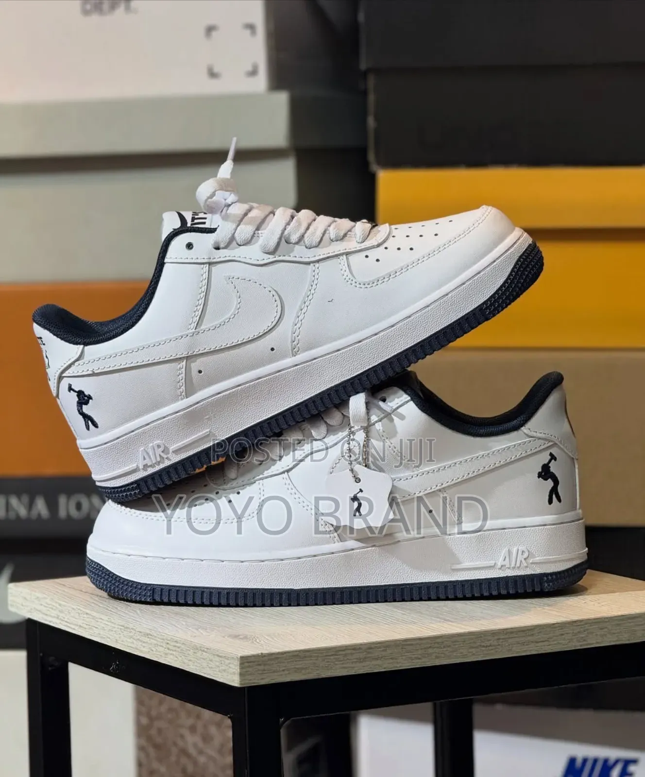 Nike Air Firce 1 Low Lil Yachty Concrete Boys Faahion Shoes