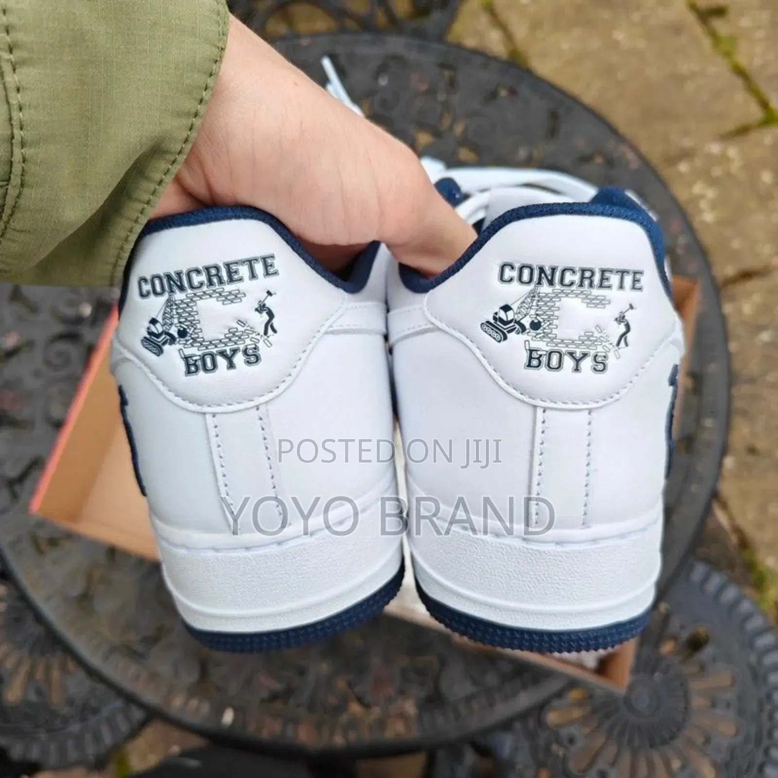 Nike Air Firce 1 Low Lil Yachty Concrete Boys Faahion Shoes