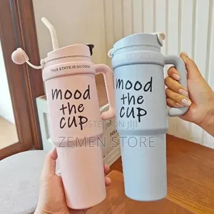 1l Double Layer Stainless Steel Insulated Travel Tumbler