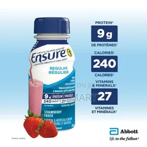 Ensure Meal Replacement Nutrition Shake, Dark Chocolate