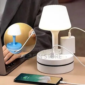 Multi-Function Table Lamp With Charging Socket ለስራ እና ለንባብ ተመራጭ!