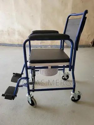 Helps Prevent Rust and Corrosion Over Time. This Commode Wheelchair