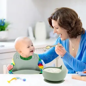 6 Piece Baby Silicone Feeding Set