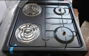 Kumtel 2 Electric 2 Gas Stove