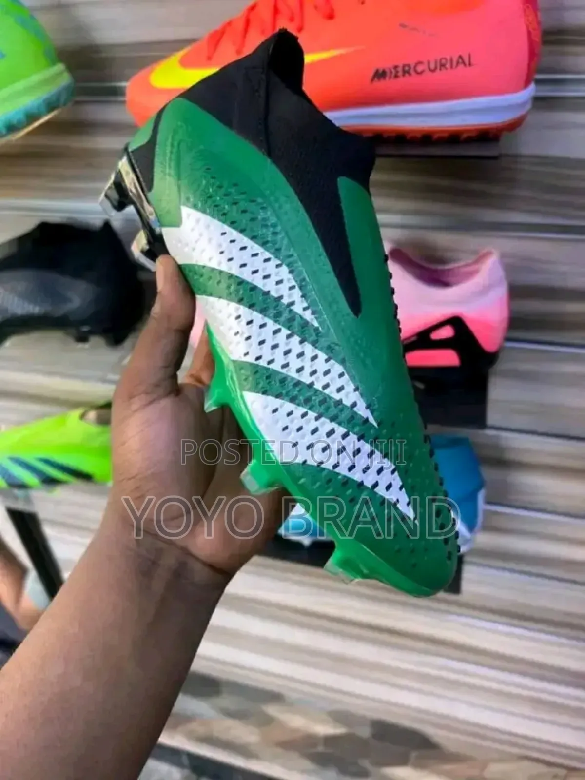 Adidas Predator Accuracy +Sg Amulticolured Soccer Cleats