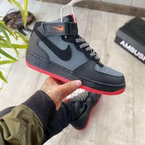 High Top Nike Air Force 1mid 07 Dark Gray
