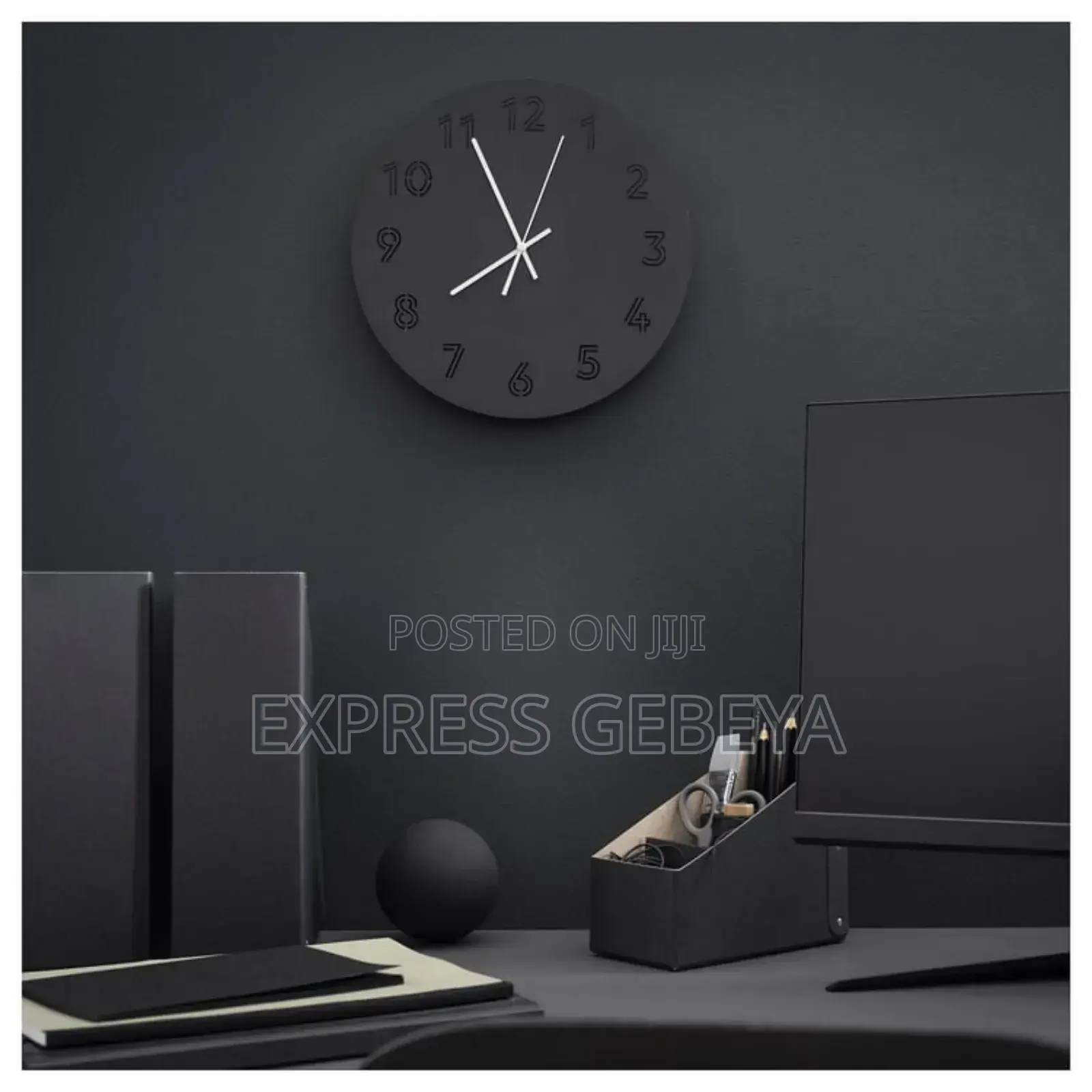 Ikea Tunnis Wall Clock 30cm Classic Office Clock