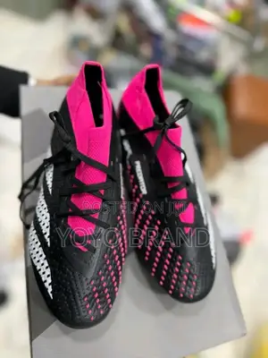 Adidas Predator Accuracy .2 Black Pink Soccer Cleats
