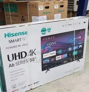 Hisense 55" A6series Uhd Smart Tv *New 2025 * Free Delivery