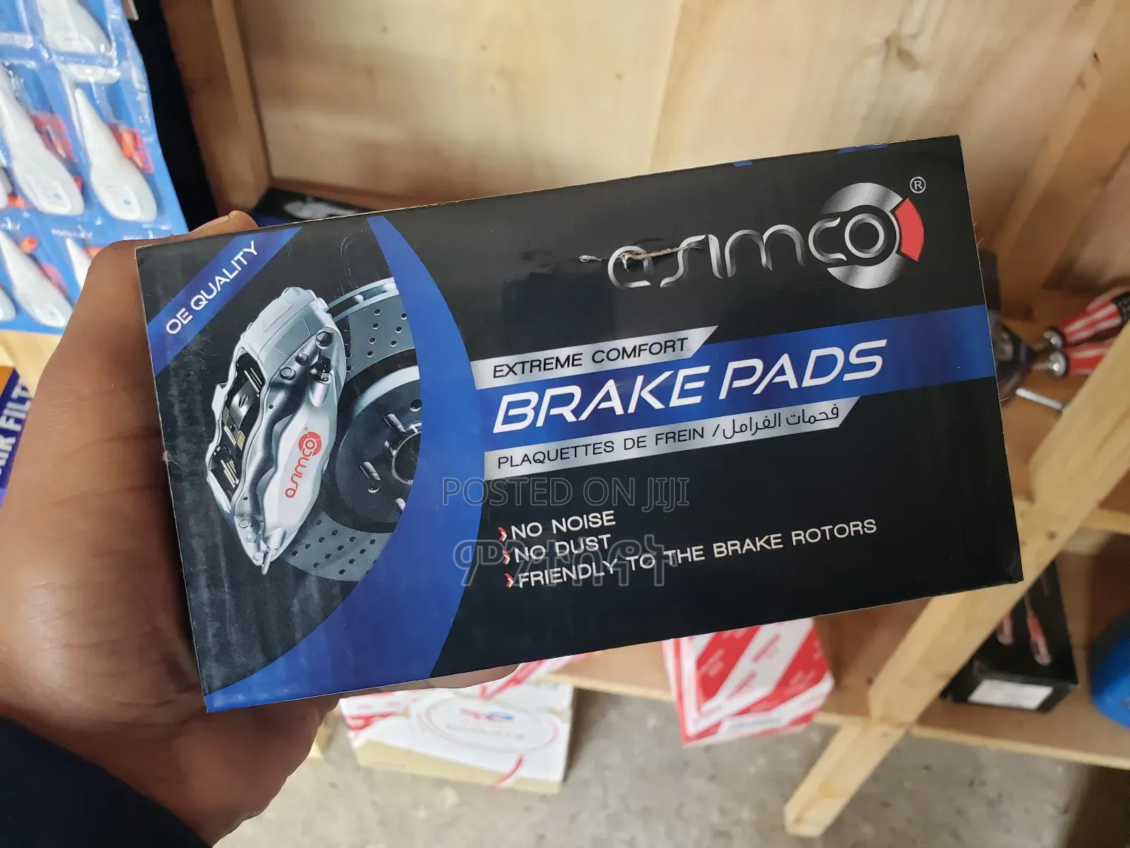 Original አስሚኮ ፍሬን ሸራ Asimco Brake Pads