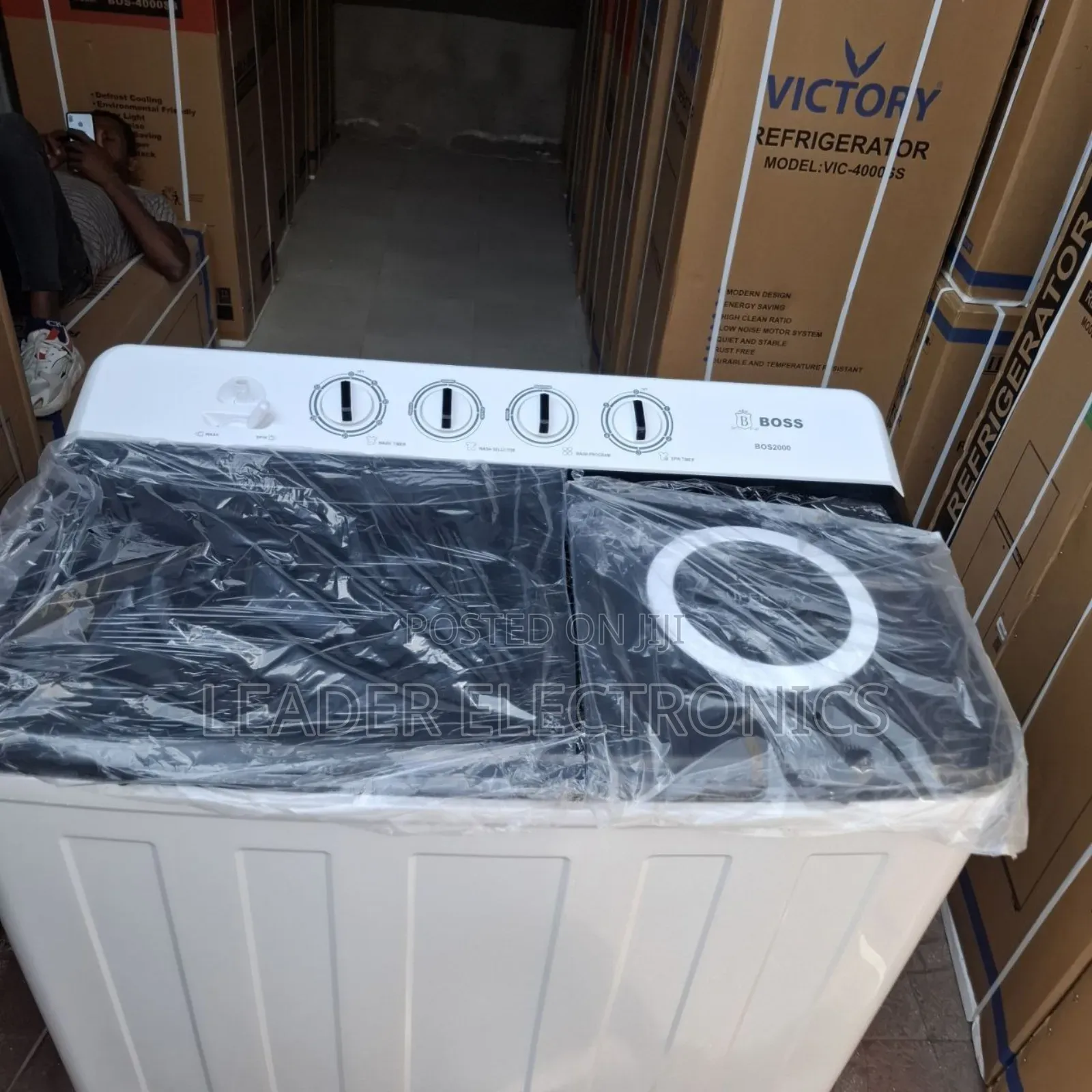 Boss 20kg Washing Machine – Extra Large Capacity, Extra Strong Clean