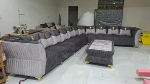 Big Sized L Shaped Sofa #Code 12