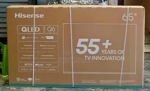 Hisense 65” Qled Tv Q6 – Frameless | High Resolution | Smart Tv