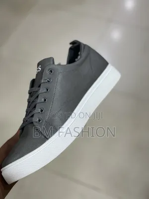 Boss Men's Grey Leather Shoes: On Holiday Sale (Free Delivery )