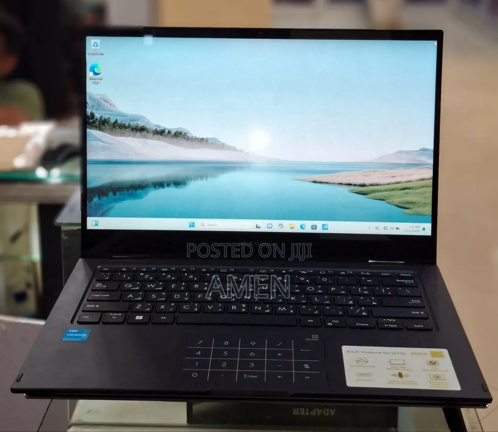 New Laptop Asus VivoBook Flip 14 TP401NA 4GB Intel Pentium SSD 128GB
