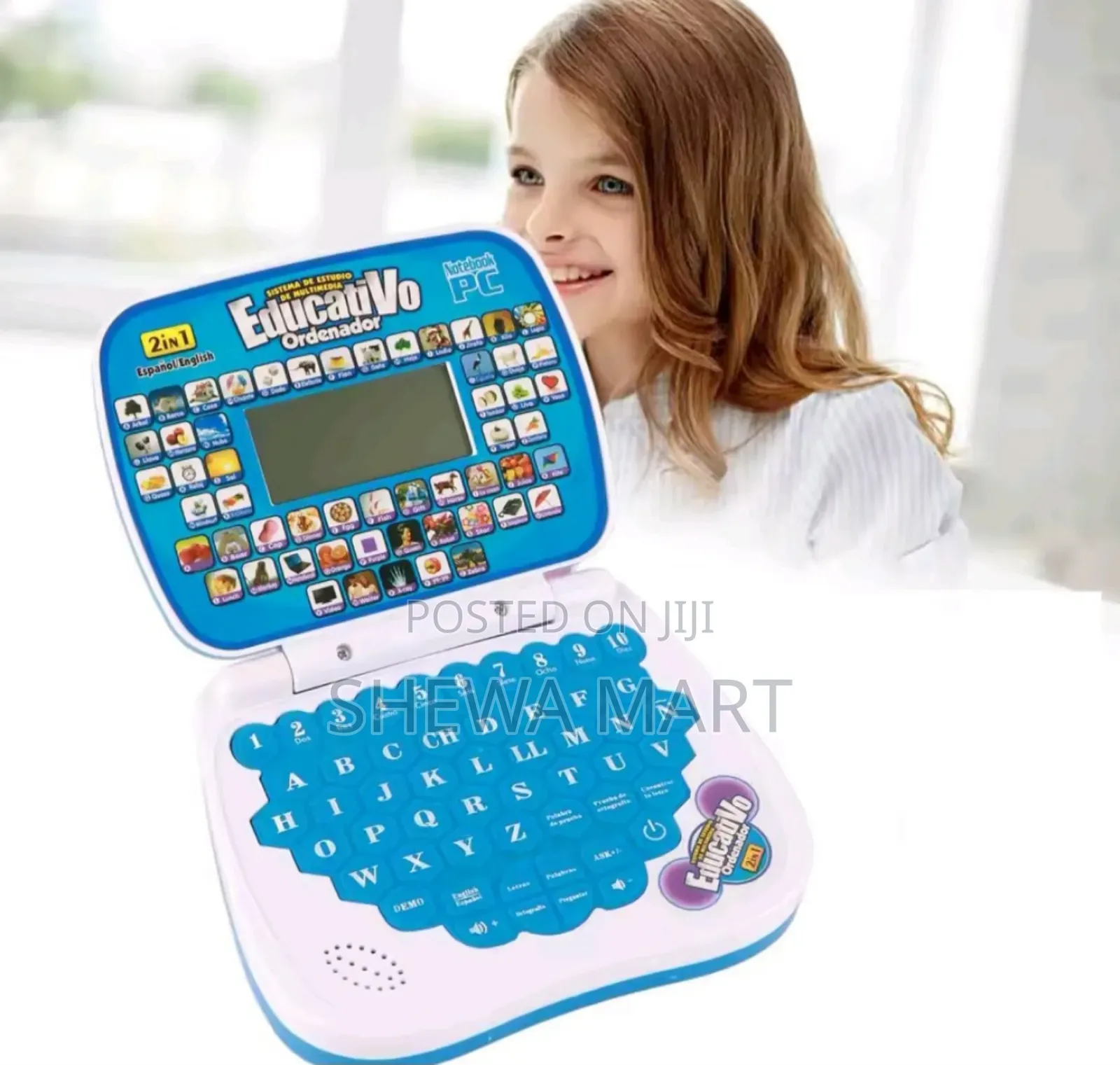 English Learning Small Children's Laptop for Boy and Girl Computer For