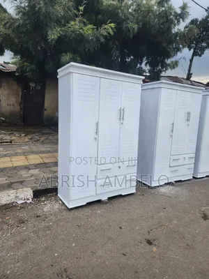 የልብስ Closet White 120cm