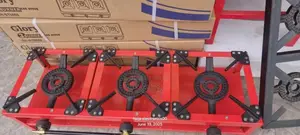 Gas Stove Cookers Industries 3-Burners Deliver