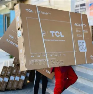 TCL Tv 65" Smart Android Qled Tv 4 K Uhd