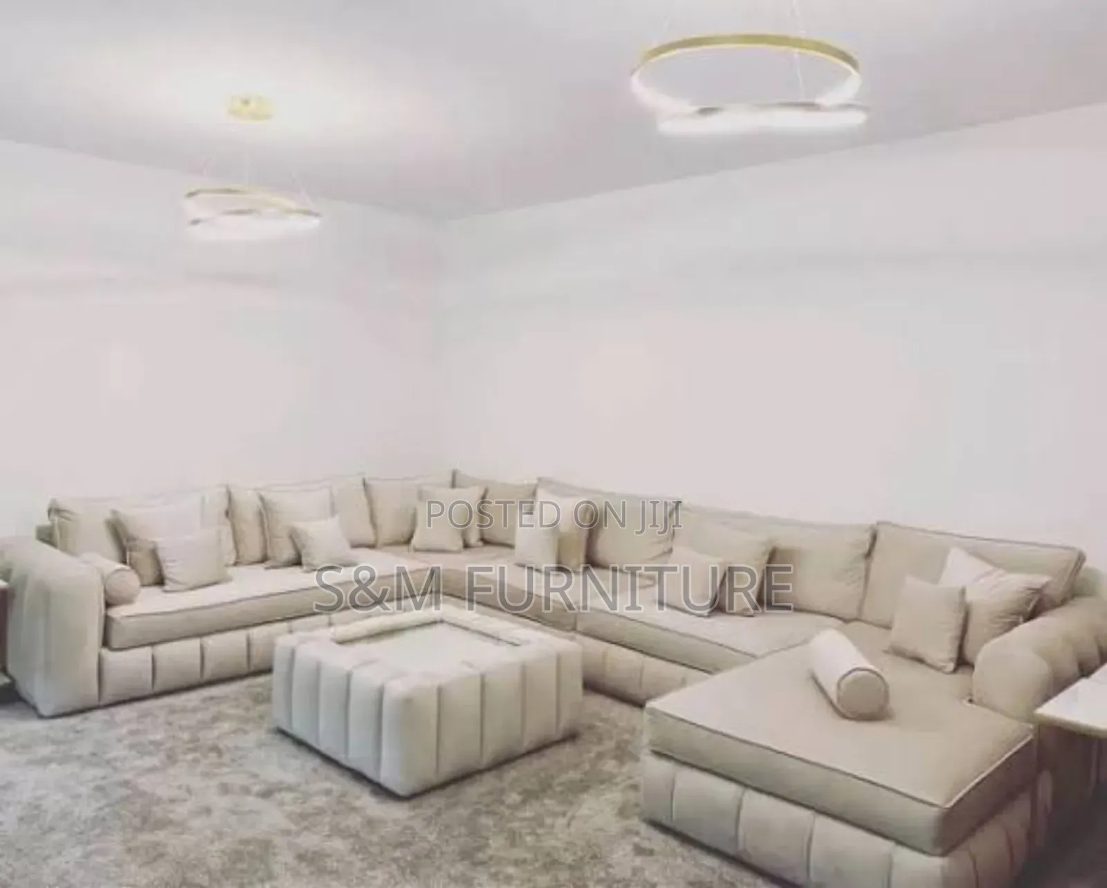 U Shape Sofa Set to Elevate Your Living Space. ሶፋ